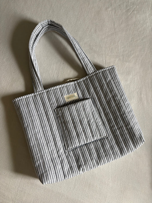 The Low Tide Grey Tote